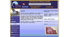 Desktop Screenshot of kinnearupholstery.com