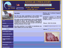 Tablet Screenshot of kinnearupholstery.com